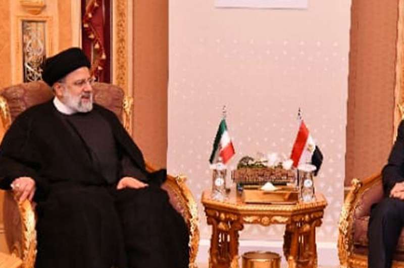 السيسي والرئيس الإيراني
